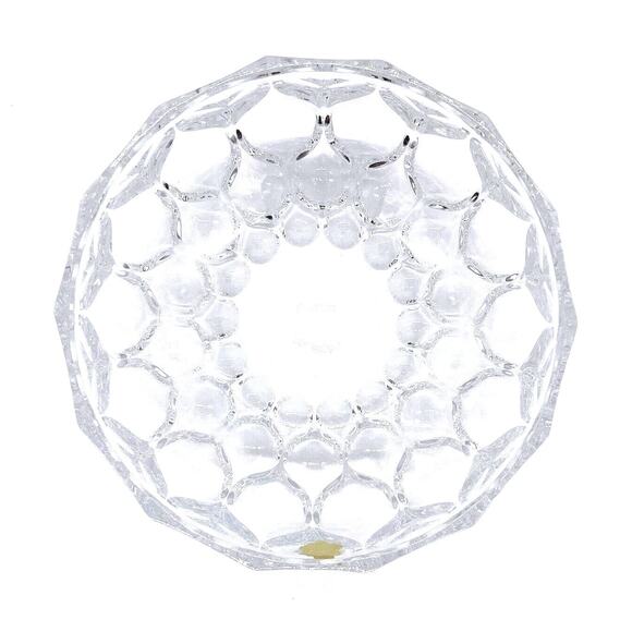 Beyer Bleikristall 24% Lead Crystal 7” Bowl Holiday Nut & Candy Dish - Picture 2 of 2